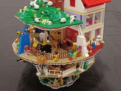 Noah's Ark made from Lego